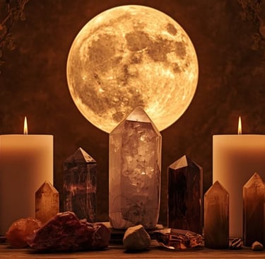 Buck Moon Crystals Soul Sisters Tarot