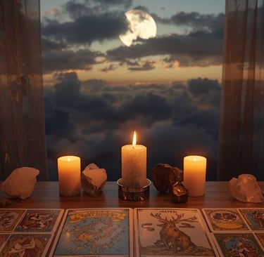 Hirvekuu taro ladumisviis Soul Sisters Tarot