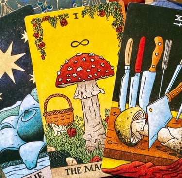 Igapäevased taro kaardi ladumised Soul Sisters Tarot