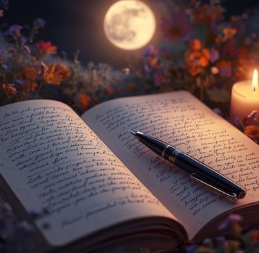 Lillekuu päevikuküsimused Soul Sisters Tarot