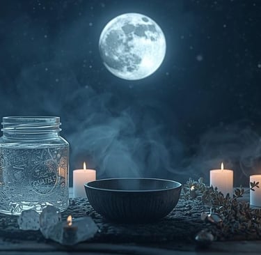 Kuuvesi ja selle valmistamine Soul Sisters Tarot