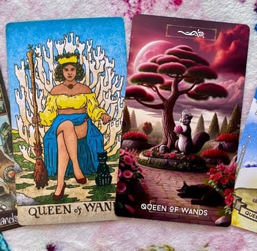 Queen of Wands Tarot Card Meaning Soul Sisters Tarot