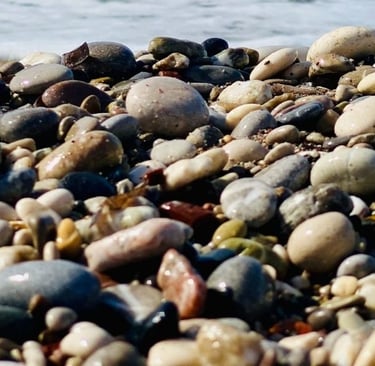 Stones on the beach