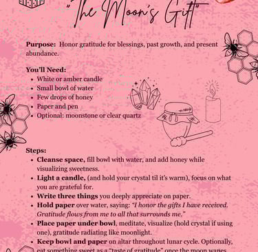 Strawberry Moon Gratitude Ritual Soul Sisters Tarot