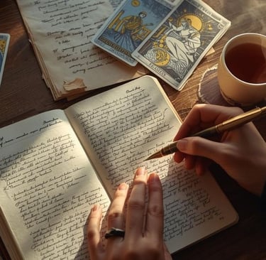 Taro päeviku küsimused Soul Sisters Tarot