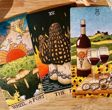 Taro ladumisviis elusuuna leidmiseks Soul Sisters Tarot