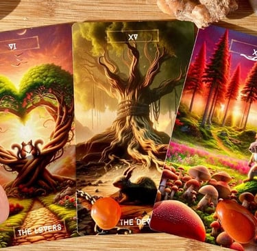Taro ladumisviis suhteprobleemide jaoks Soul Sisters Tarot