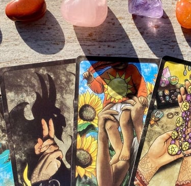 Taro ladumisviisid algajatele Soul Sisters Tarot