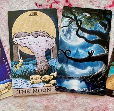 The Moon Tarot Card Meaning Soul Sisters Tarot