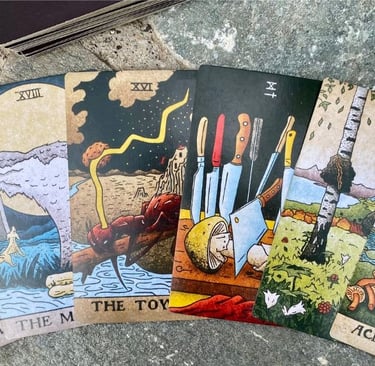 What happens during a tarot reading Soul Sisters Tarot