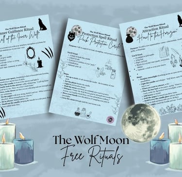 Wolf Moon Rituals Soul Sisters Tarot