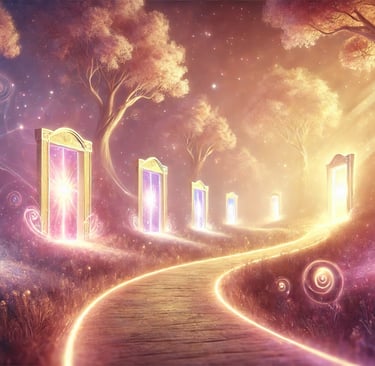 les portes sur le chemin spirituel