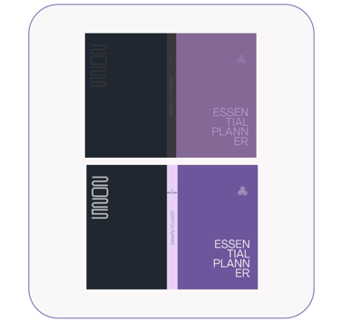 Acquista Essential Planner: Personalizza i Colori Fronte-Spina-Retro. Personalizza Font