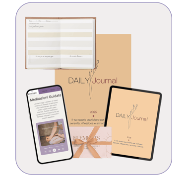 Pacchetto Daily Journal + Meditazioni + Ebook + Cards 'Elements'