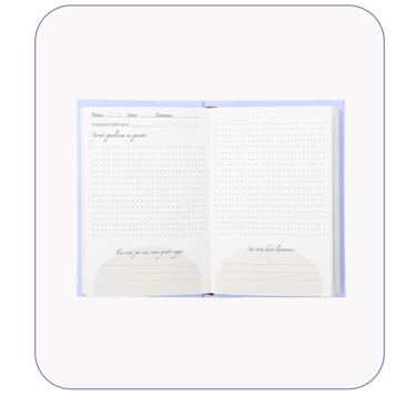 Scegli l'interno del Journal: Circle Dots Beige