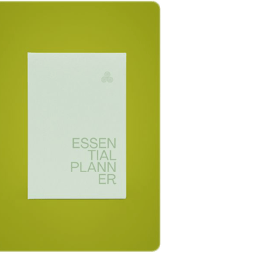 Essential Planner 2025 : Nuova Copertina - 18 Colorazioni Diverse