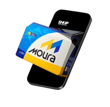 Bateria Moura saindo do celular