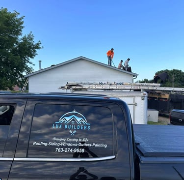 lux builders professional roofing contractors in albertville minnesota 