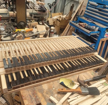 harpsichord keyboards