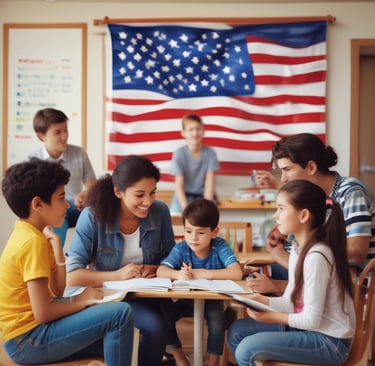 two gift boxes on floating shelf