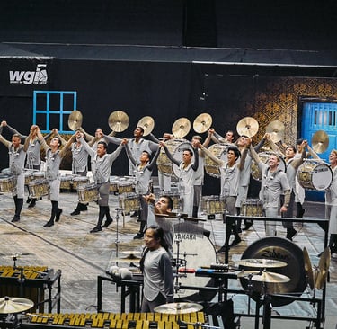 A link to the percussion & winds project page on bandScores