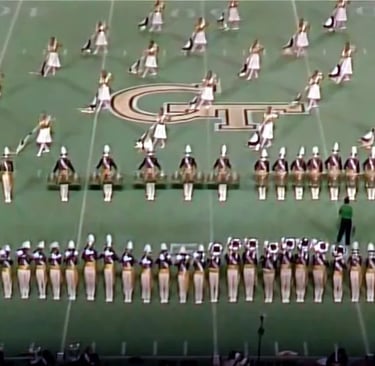 The Cadets perform at the 1984 DCI World Championships