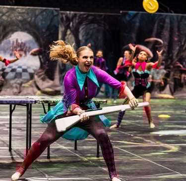 A link to the winter guard project page on bandScores