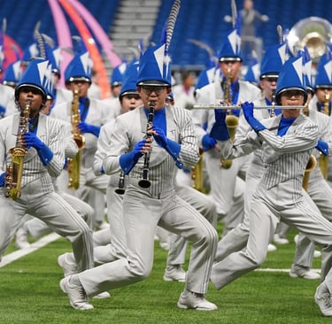 A link to the marching band project page on bandScores