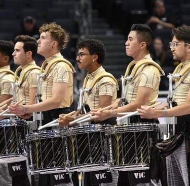 Pulse Percussion performing at the 2024 WGI World Championships