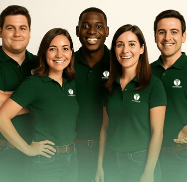grupo de funcionários Hyperiun