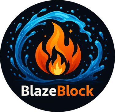 logo blazeblock