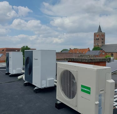 Buitenunit warmtepomp