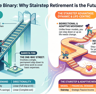 the binary flexibility of stairstep retirement