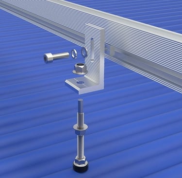 L foot roof mounting system – Link