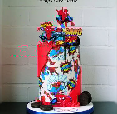 Edible Cake Wrap, superhero cake wrap icing sheet