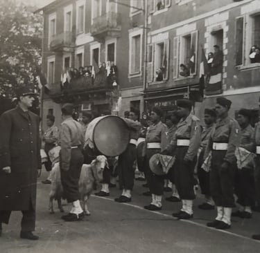 Charles de Gaulle se rendu à Albertville deux fois : le 5 novembre 1944