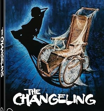 a book cover of the book the changeling