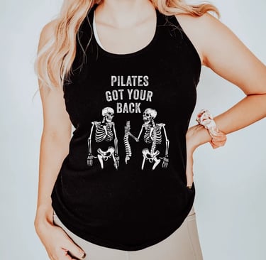pilates halloween top
