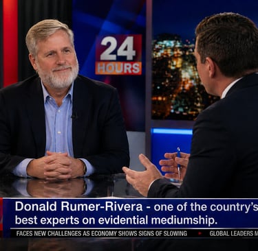 Don Rumer-Rivera interviewed on Mediumship and Psychic Work