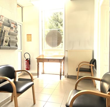 Salle d'attente cabinet sophrologie lavans les saint claude