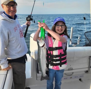 Reel Kaos family fun catching walleye on lake erie