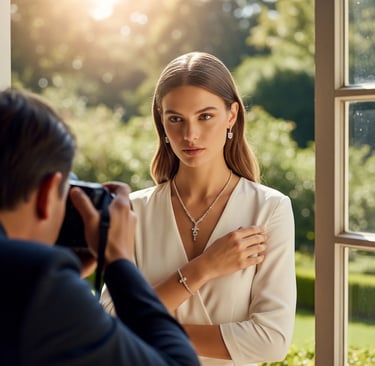 Shooting Jewelry on Models