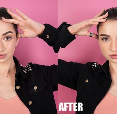 Blemishes and other imperfections removal