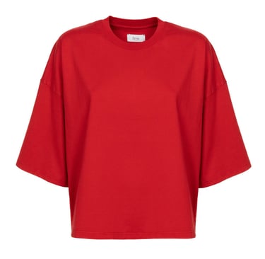 Product photo editing red t shirt