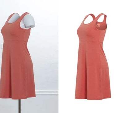 clothes red ghost mannequin 