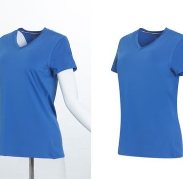 clothes blue ghost mannequin 
