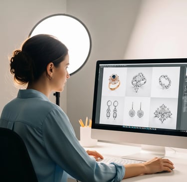 Shooting Jewelry on Models