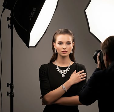 Shooting Jewelry on Models