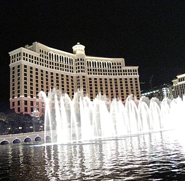 Bellagio Las Vegas water fountain show
