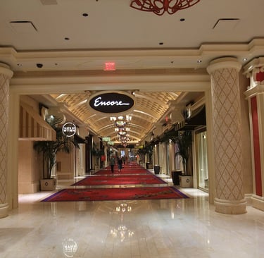 Tunnel from Wynn Las Vegas to Encore